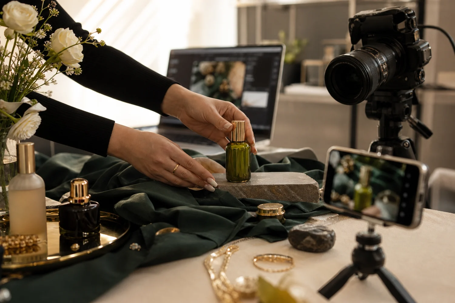 Brand content production setup