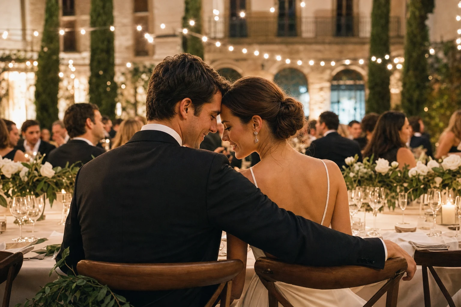 Premium evening wedding reception photography by KRUMEDIA
